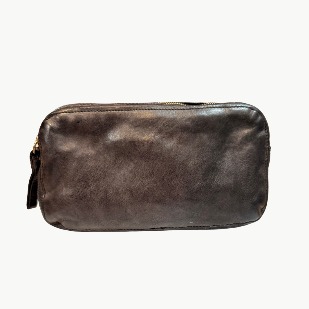 VACCHETTA PHONE HOLDER IN GREY by Campomaggi - Romi Boutique