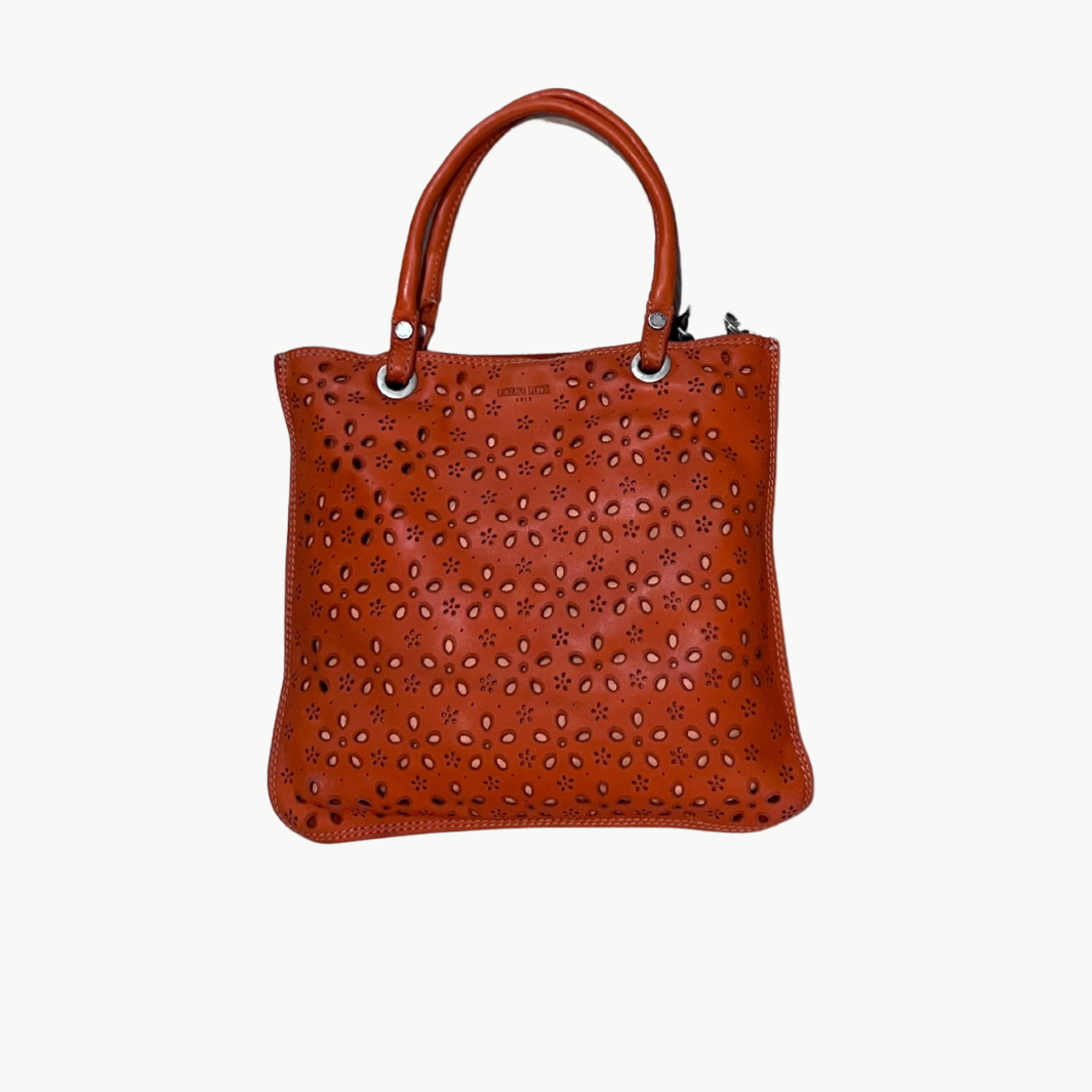 AMBRA BAG MEDIUM IN ORANGE - Romi Boutique