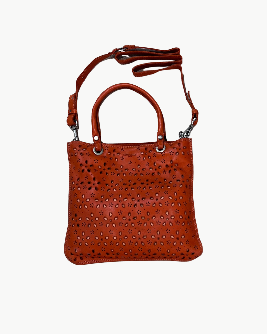 AMBRA BAG MEDIUM IN ORANGE - Romi Boutique