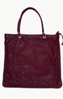 AMBRA BAG LARGE IN RED CARDINAL - Romi Boutique