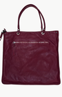 AMBRA BAG LARGE IN RED CARDINAL - Romi Boutique