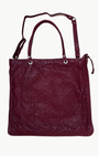 AMBRA BAG LARGE IN RED CARDINAL - Romi Boutique