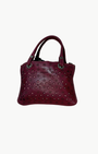 AMBRA BAG SMALL IN RED CARDINAL - Romi Boutique