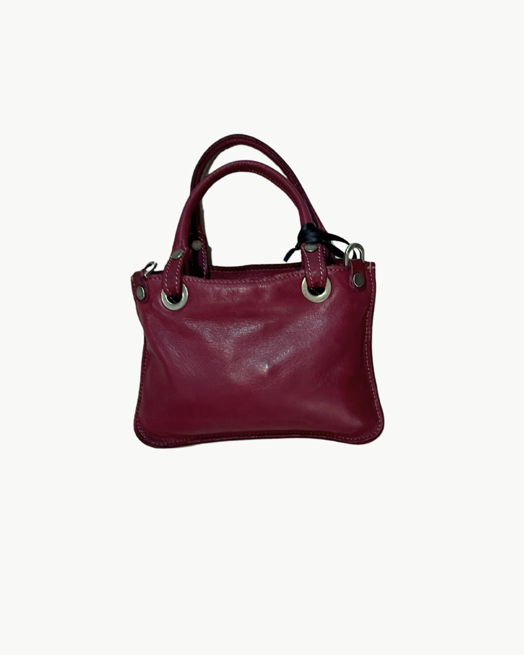 AMBRA BAG SMALL IN RED CARDINAL - Romi Boutique