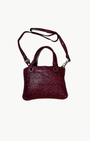 AMBRA BAG SMALL IN RED CARDINAL - Romi Boutique