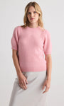 W.Cashmere Aria Short Sleeves Sweater at Romi Boutique