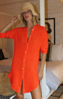 Felicite Boyfriend Tunic Dress at Romi Boutique