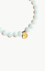 MARIT RAE CHARM BRACELET IN WHITE at Romi Boutique