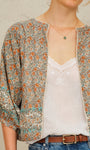 Mabe Jaci Print Jacket at Romi Boutique