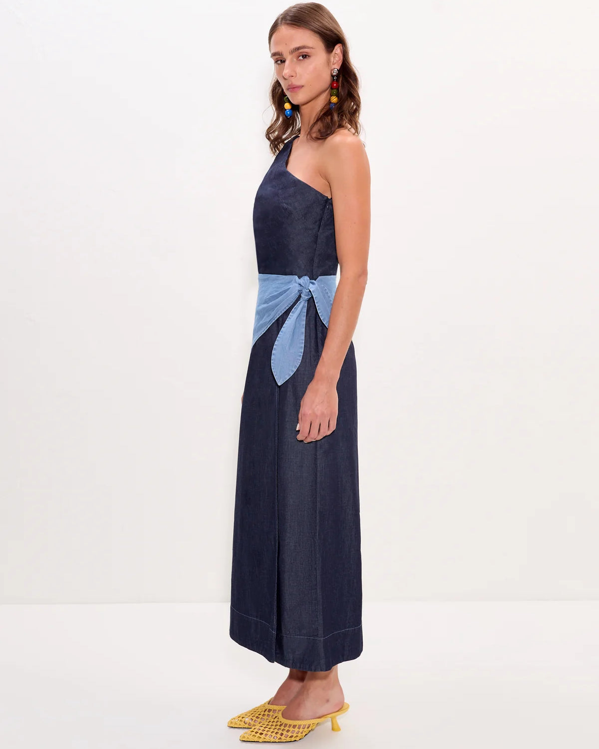 Belem Chambray Midi Dress