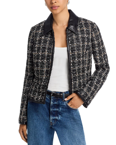 ELOISE BLAZER IN BLACK PLAID