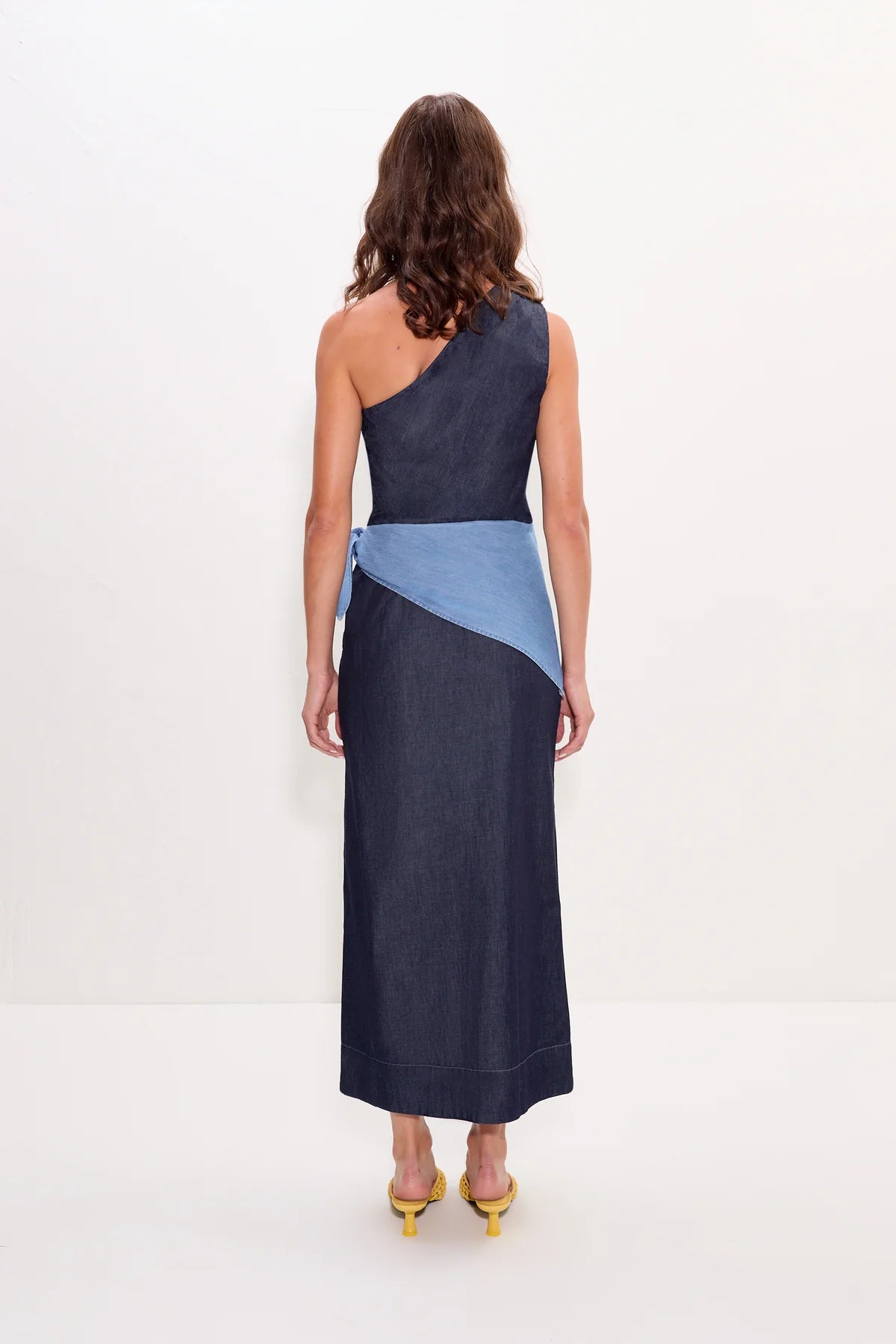 Simon Miller Belem Chambray Midi Dress at Romi Boutique