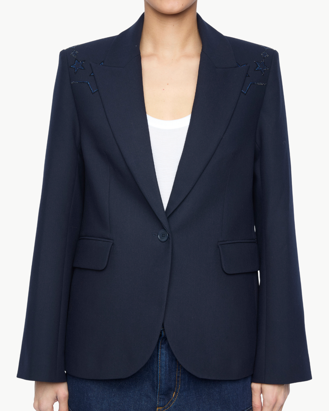 VAVY STRASS BLAZER