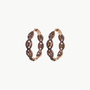 NICKHO REY Mini Sylvie Hoop Earrings at Romi Boutique