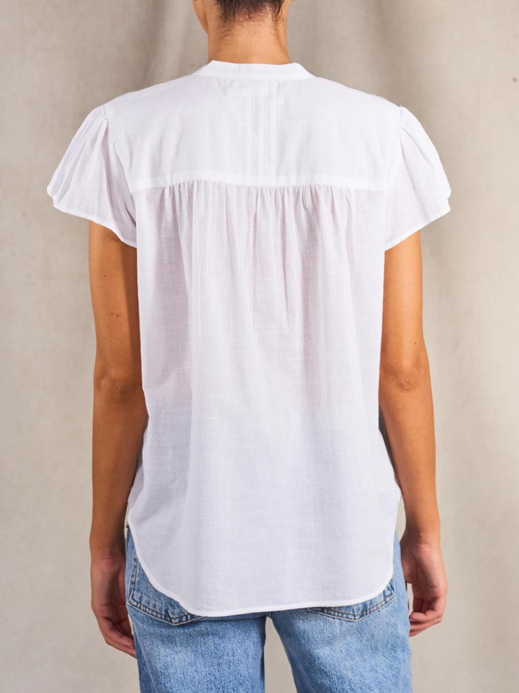 Mabe Freya Short Sleeve Top at Romi Boutique