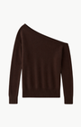 Ramy Brook Chance Merino Off-The-Shoulder Sweater at Romi Boutique