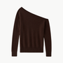 Ramy Brook Chance Merino Off-The-Shoulder Sweater at Romi Boutique