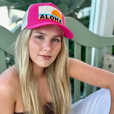 ALOHA TRUCKER IN PINK