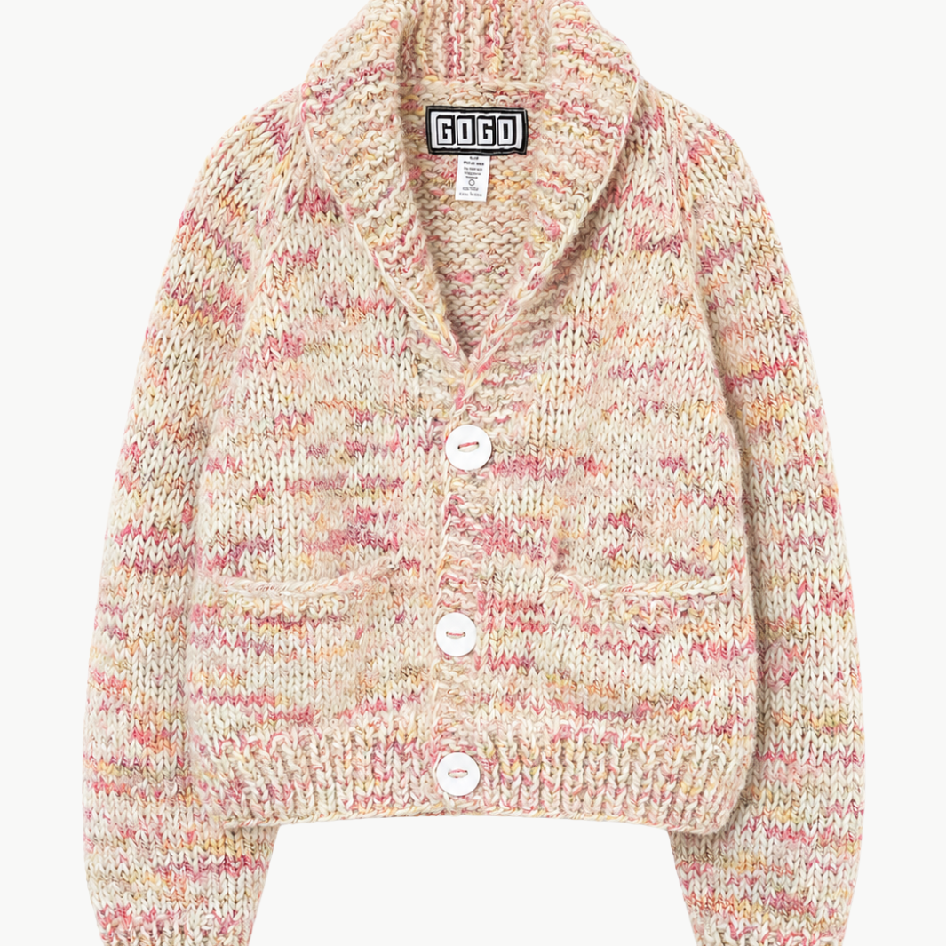 Short Slub Cardigan