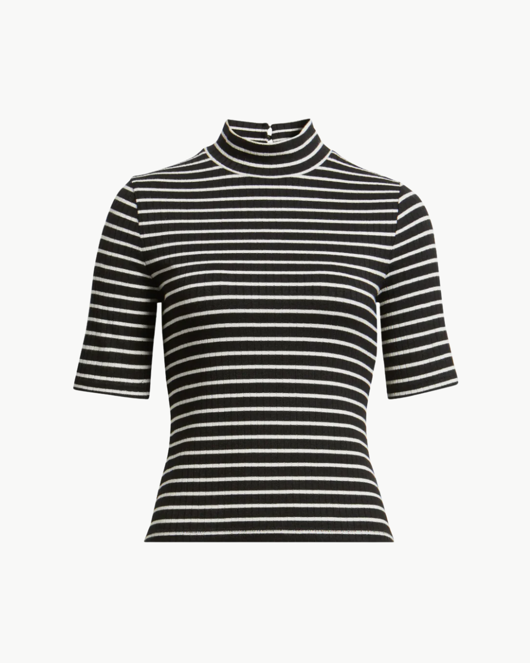 The Knit Stripe Rib Tee