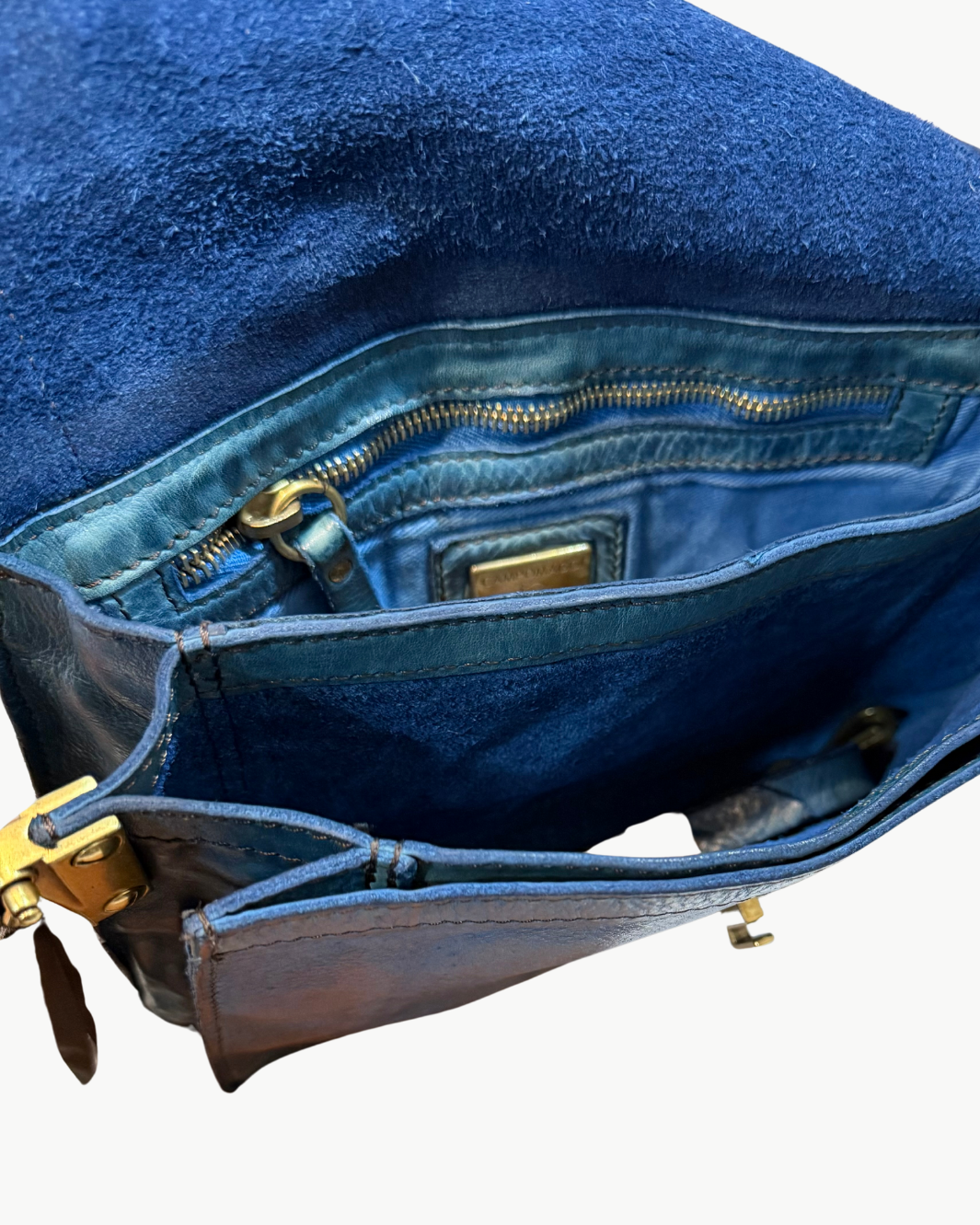 AGNESE CROSSBODY BAG IN SAPPHIRE