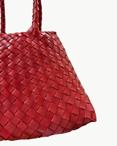 SANTA CROCE SMALL IN POPPY RED - Romi Boutique