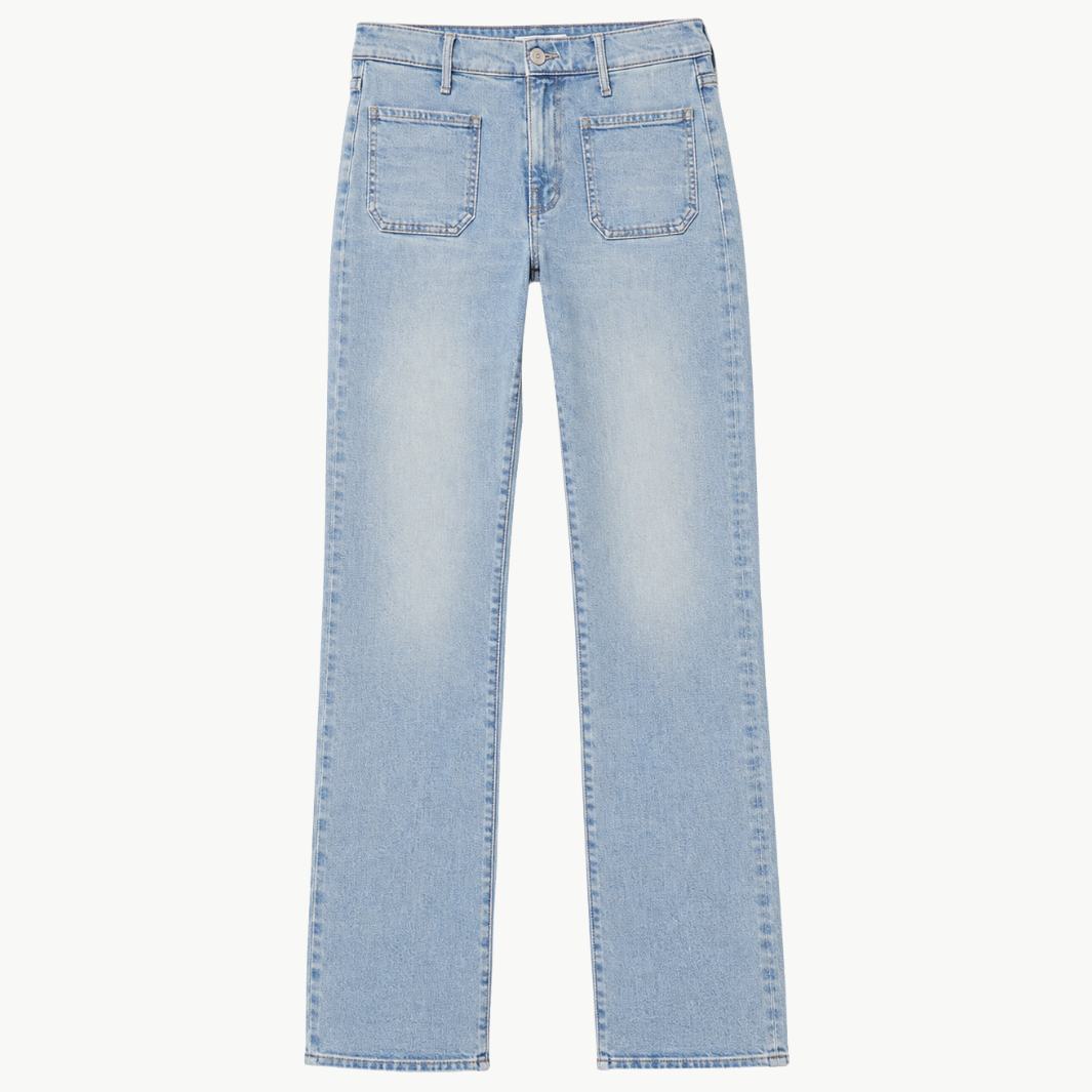 The Patch Pocket Insider Sneak Jeans