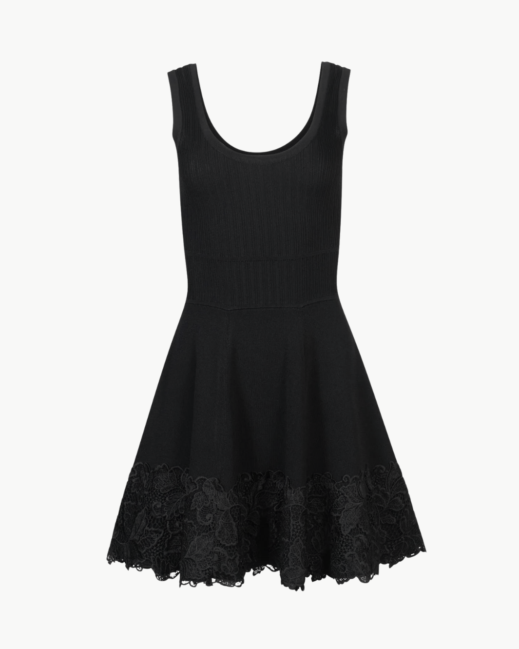 Generation Love ORPHEUS LACE COMBO RIB DRESS at Romi Boutique