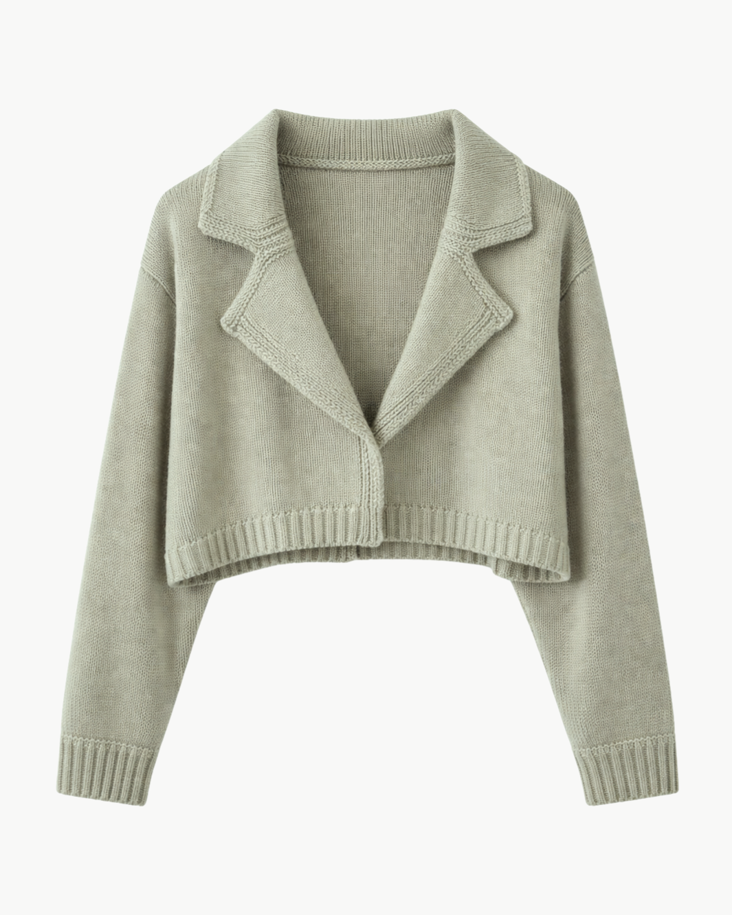 TYRA RELAXED COLLARED CARDIGAN IN EUCALYPTUS by Sablyn - Romi Boutique