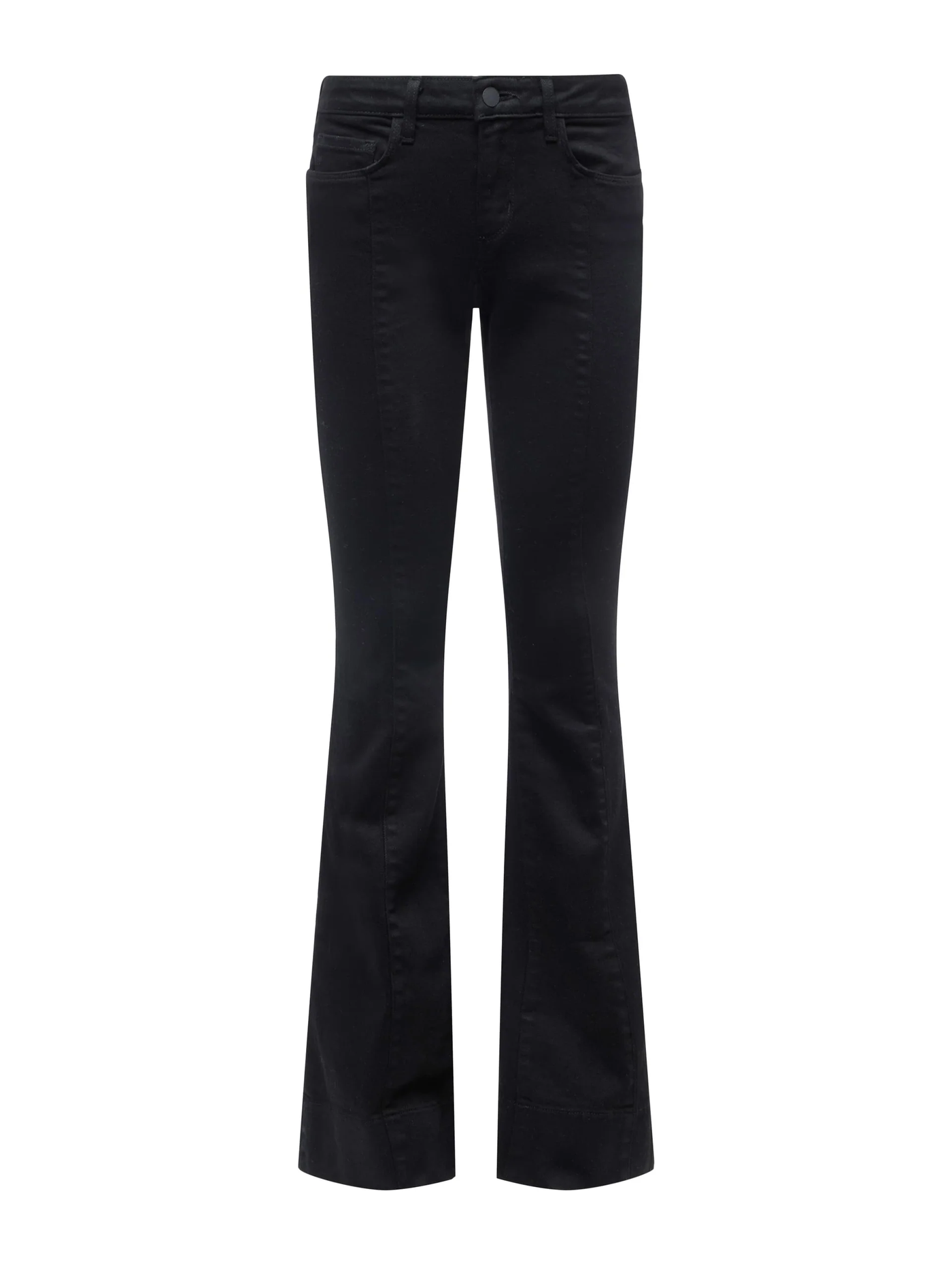 LENORA LOW RISE FLARE JEAN IN NOIR