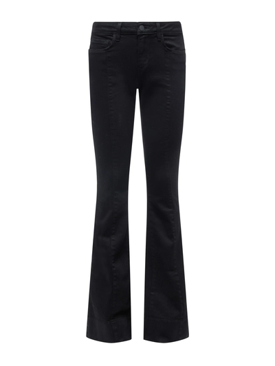 LENORA LOW RISE FLARE JEAN IN NOIR