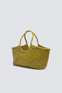 NANTUCKET BASKET BIG IN BAMBOO GREEN