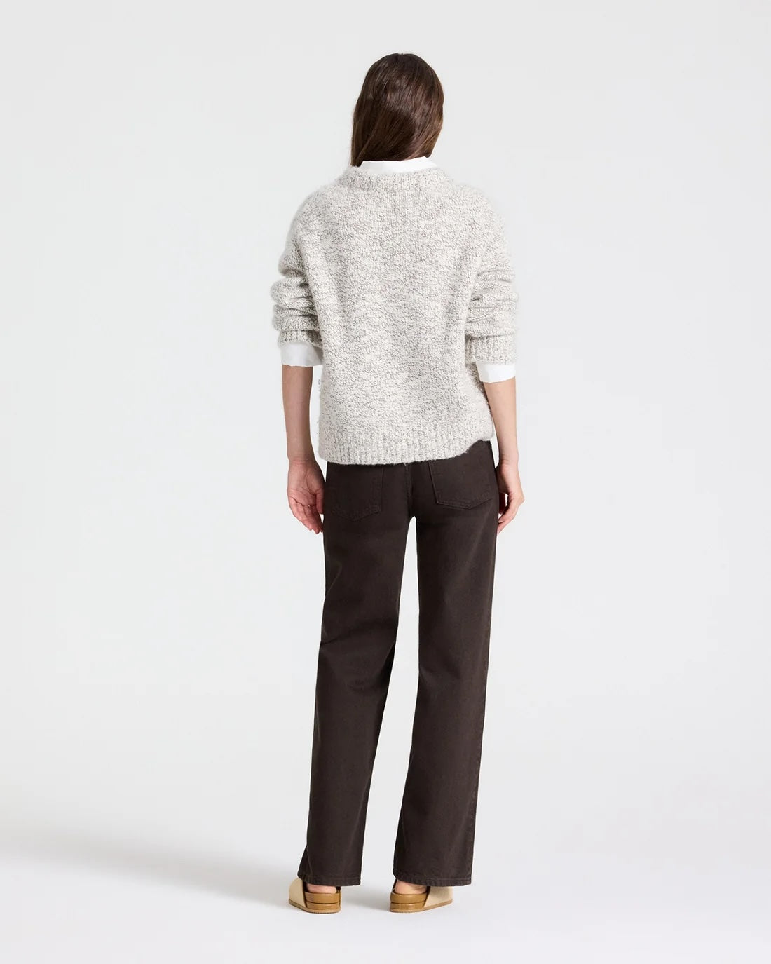 TWP Chunky Crewneck at Romi Boutique