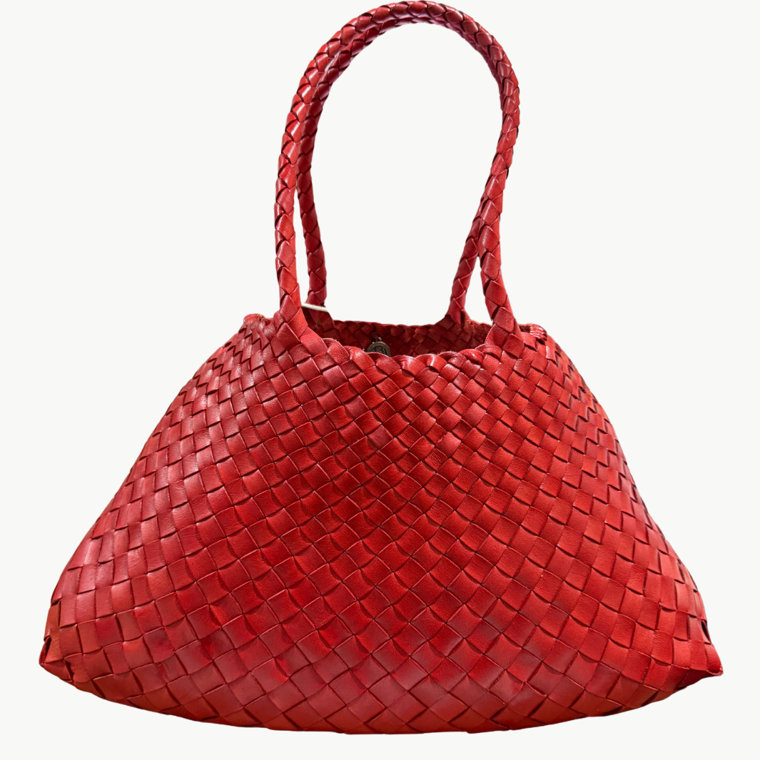 Dragon Diffusion SANTA CROCE BIG IN POPPY RED at Romi Boutique
