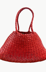 Dragon Diffusion SANTA CROCE BIG IN POPPY RED at Romi Boutique