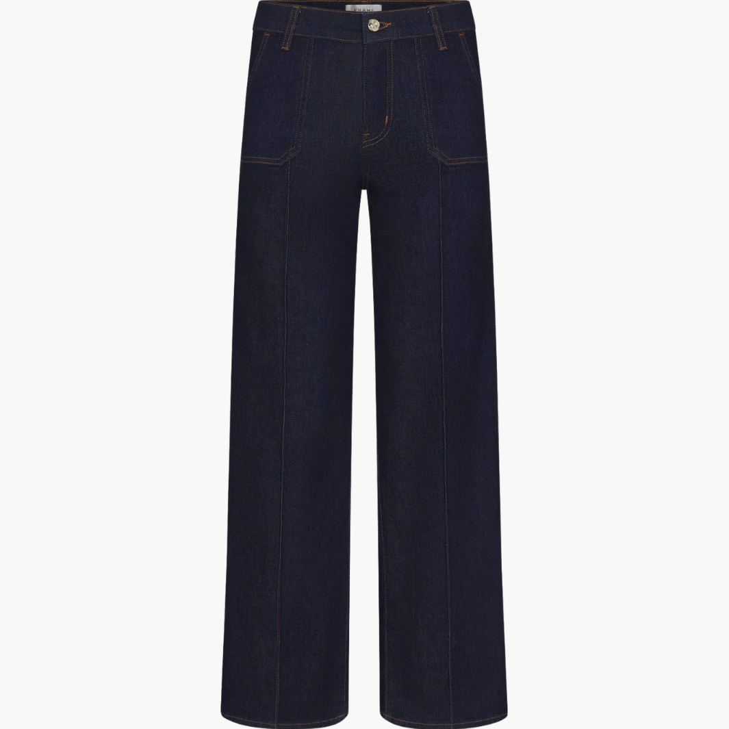 Le Slim Palazzo Pintuck Pocket