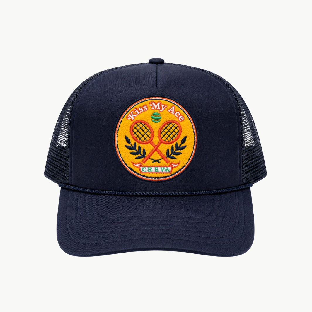 Freya Kiss My Ace Trucker Hat at Romi Boutique