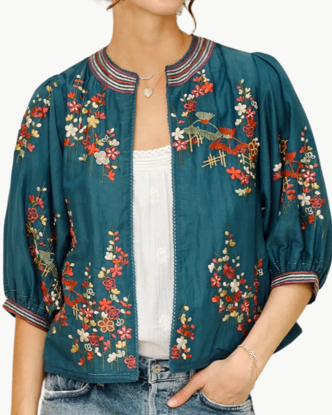 EMI JACKET IN BLUE