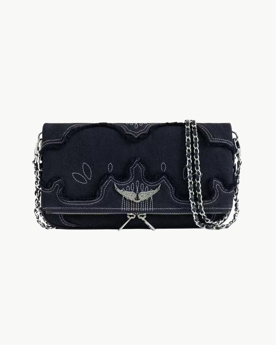 Rock Denim Clutch