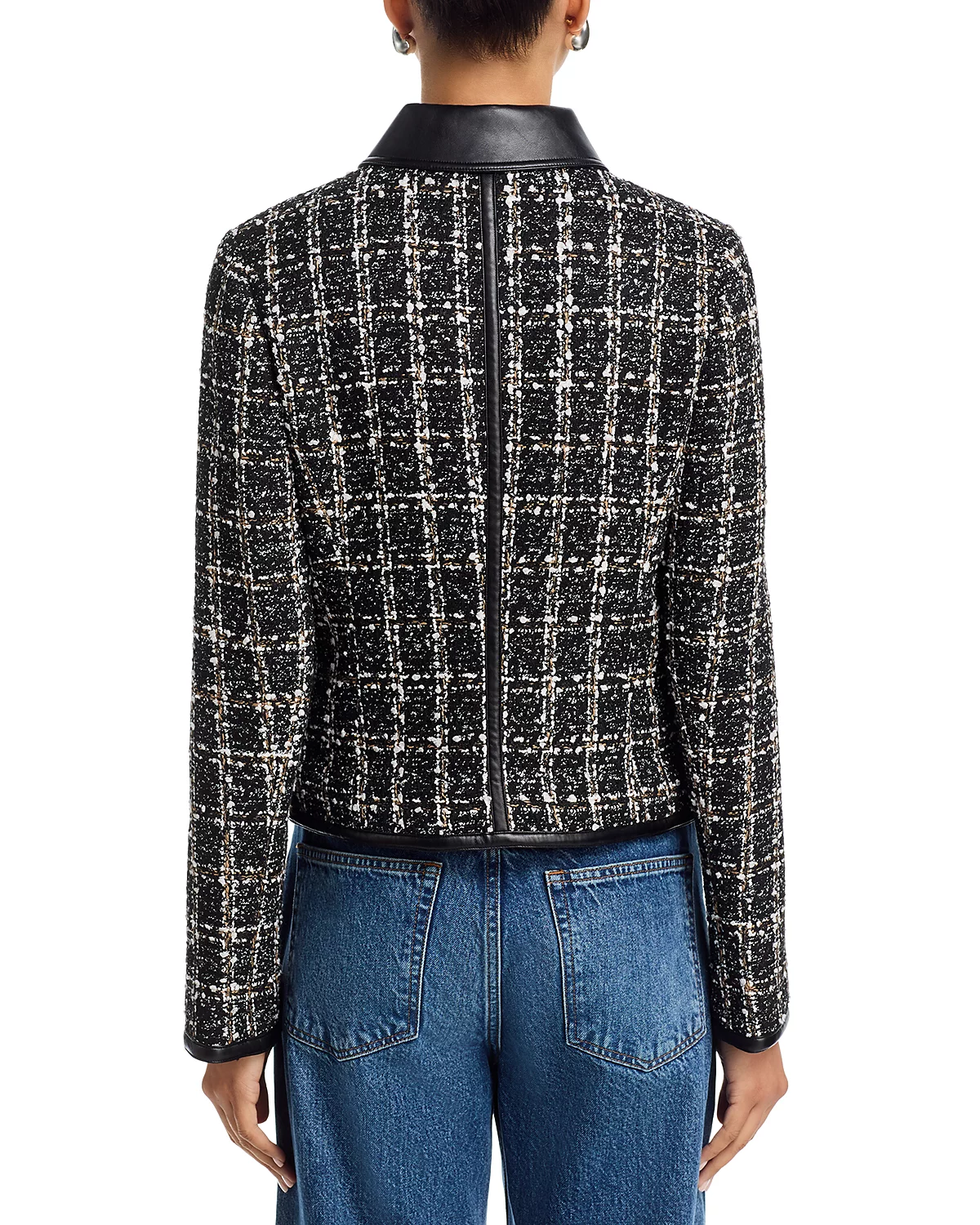 ELOISE BLAZER IN BLACK PLAID