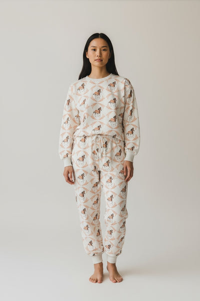 COZY PANT IN GARLAND HORSE