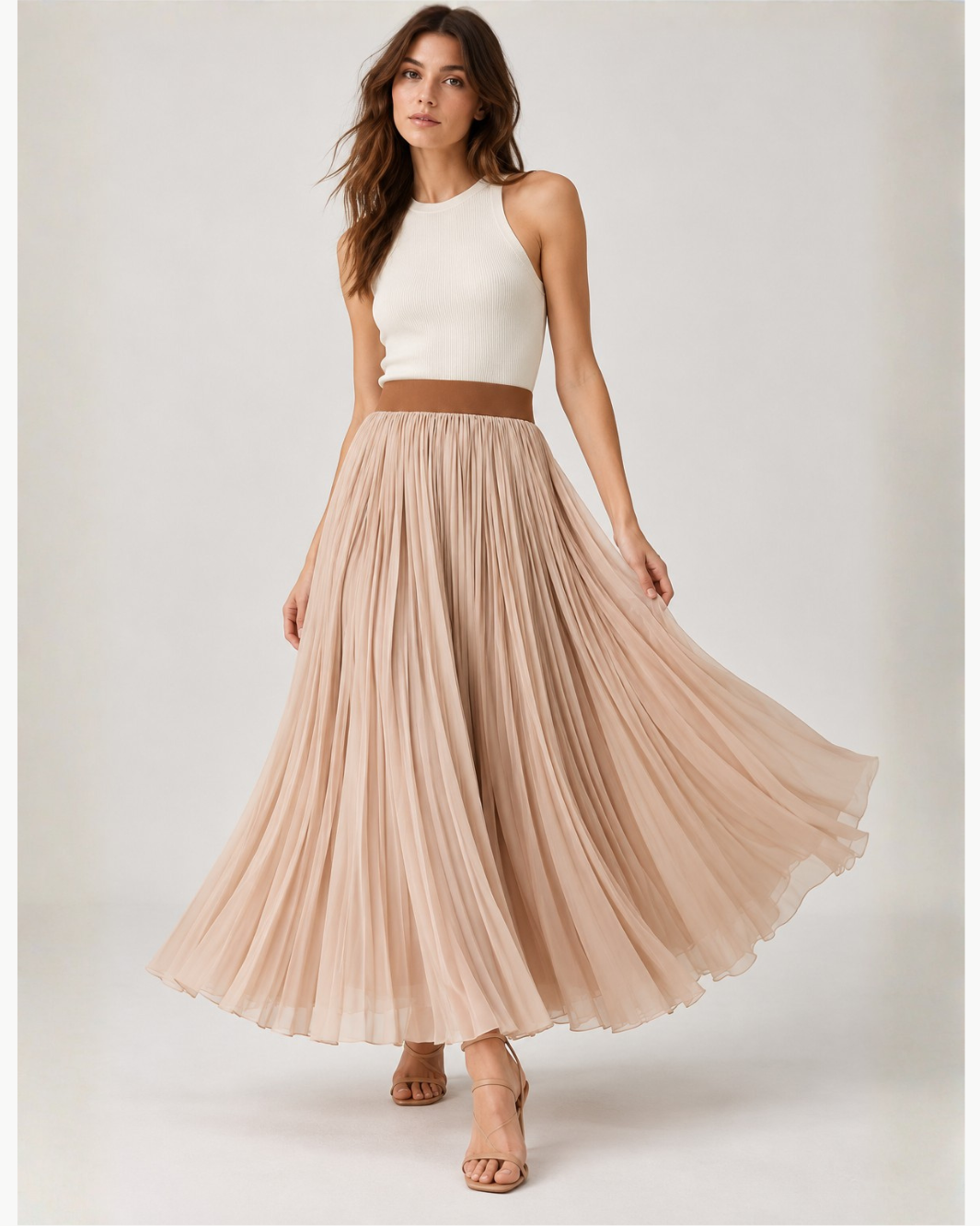 Double Chiffon Skirt