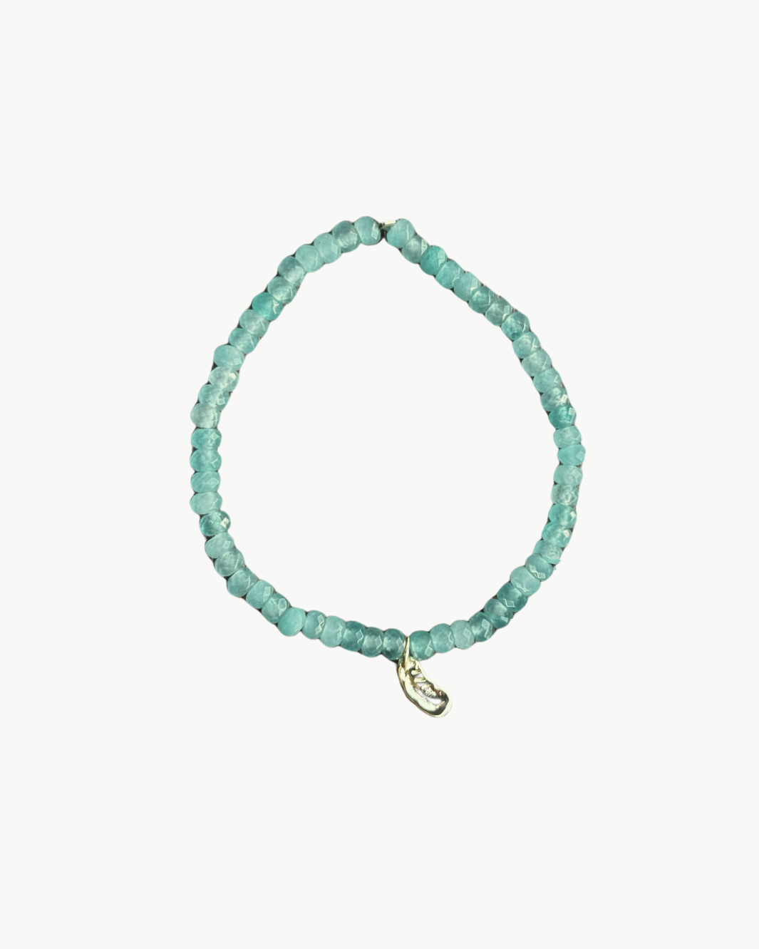 SKINNY CHARM BRACELET IN TURQUOISE