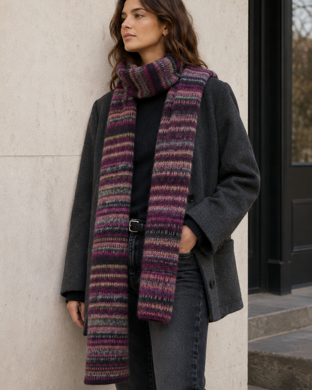 Mouna Mohair Scarf