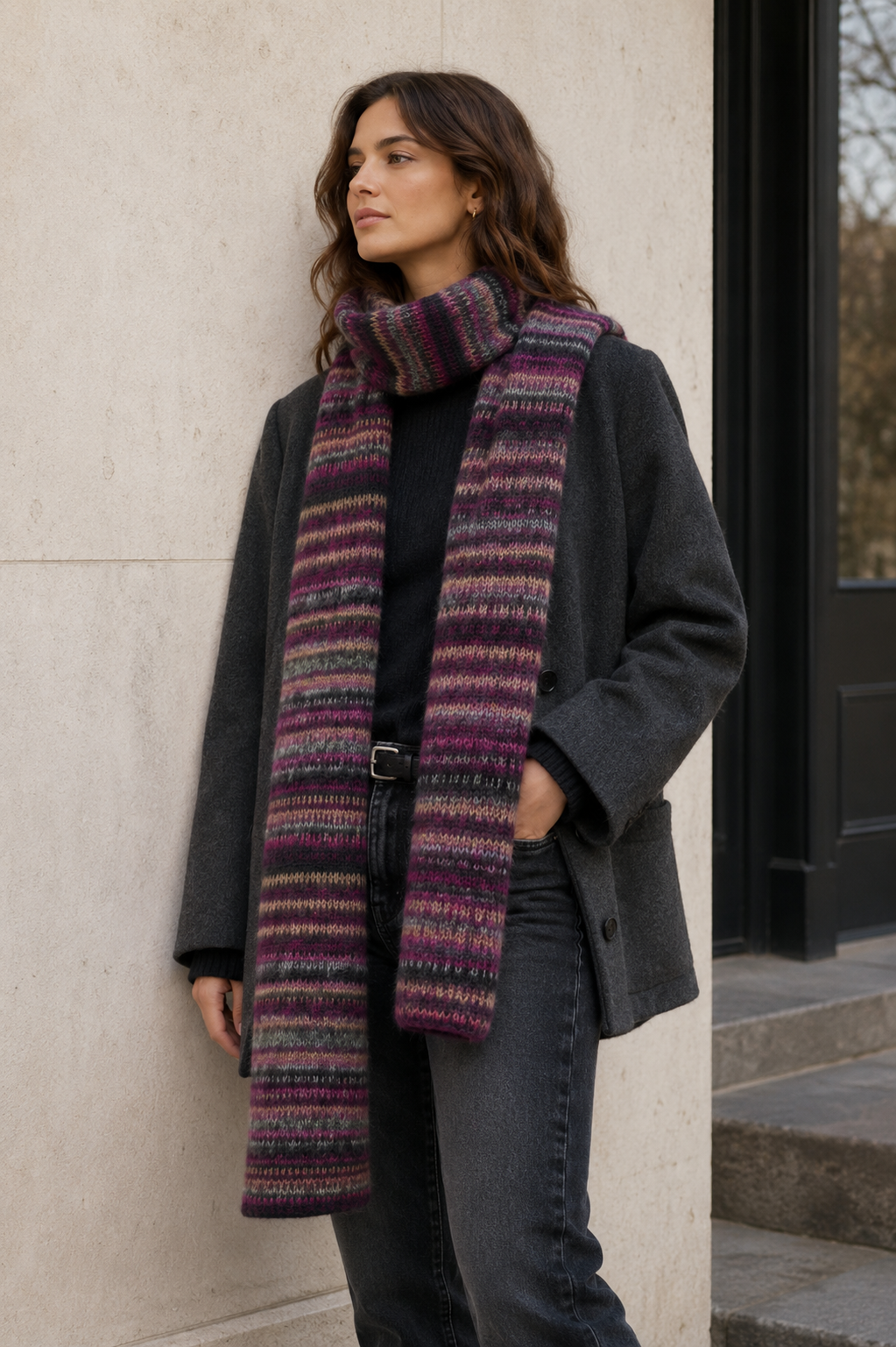 Mouna Mohair Scarf