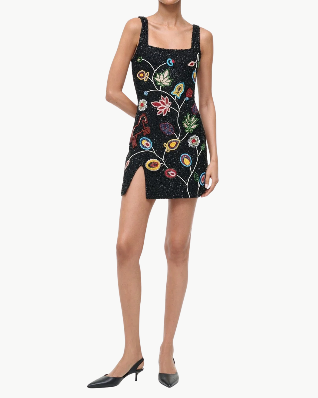 LE SABLE MINI DRESS IN TAPESTRY