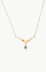 AQUAMARINE NECKLACE by Chan Luu - Romi Boutique