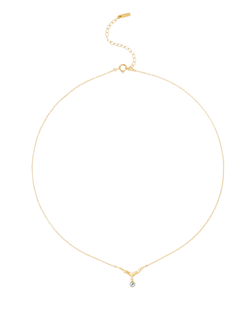 AQUAMARINE NECKLACE by Chan Luu - Romi Boutique