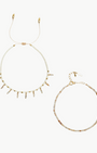 CREAM MIX BRACELET by Chan Luu - Romi Boutique