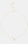 CRESCENT NECKLACE IN CRYSTAL by Chan Luu - Romi Boutique